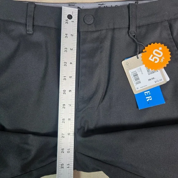 Puma Golf Mens Dealer Pants Black UPF 50+ Performance 535523 28x30 NEW - Picture 8 of 9